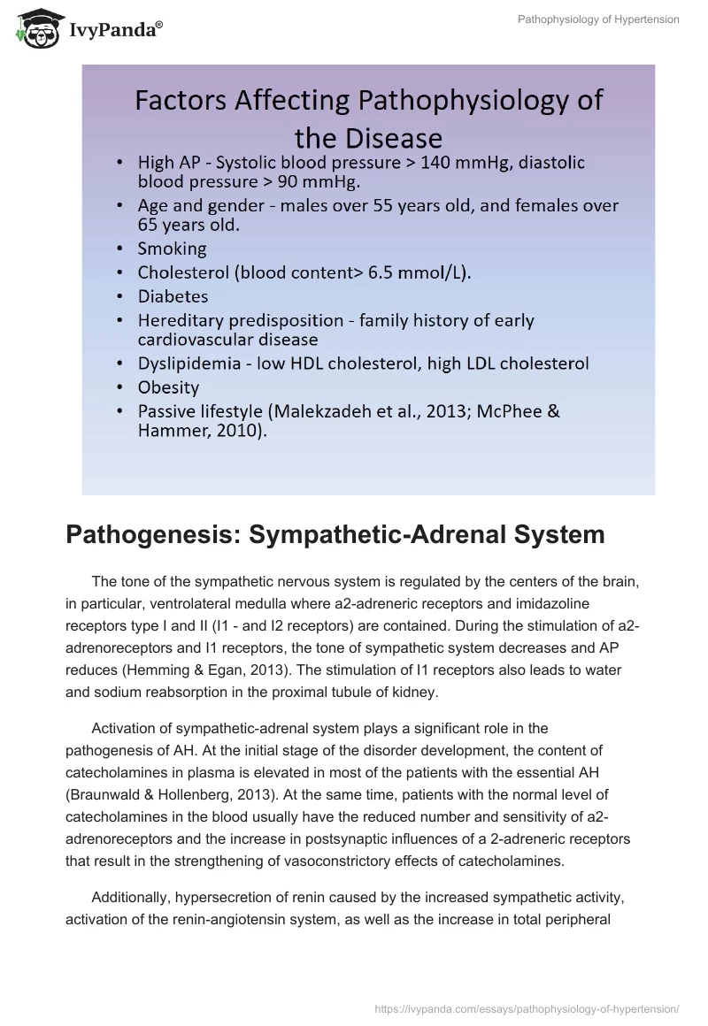 Pathophysiology of Hypertension. Page 5