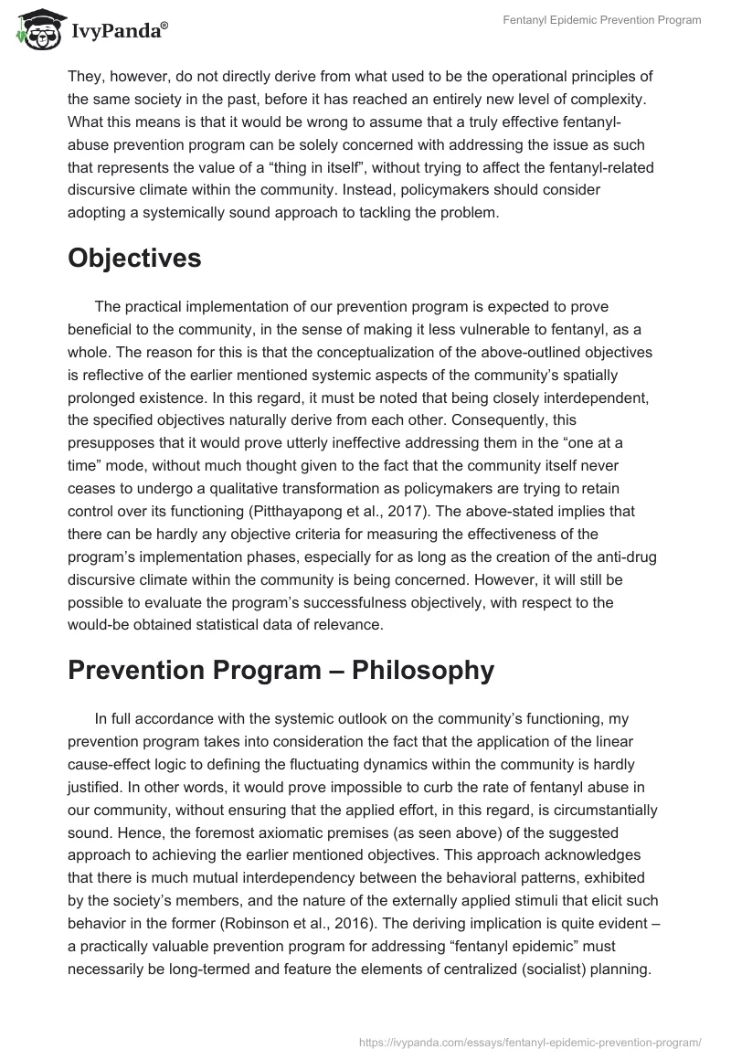 Fentanyl Epidemic Prevention Program. Page 4