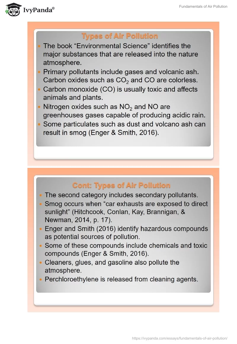 Fundamentals of Air Pollution. Page 3