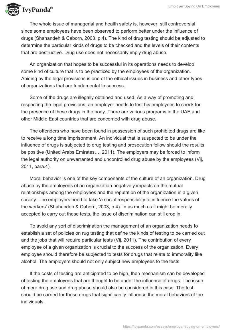 Employer Spying On Employees. Page 4