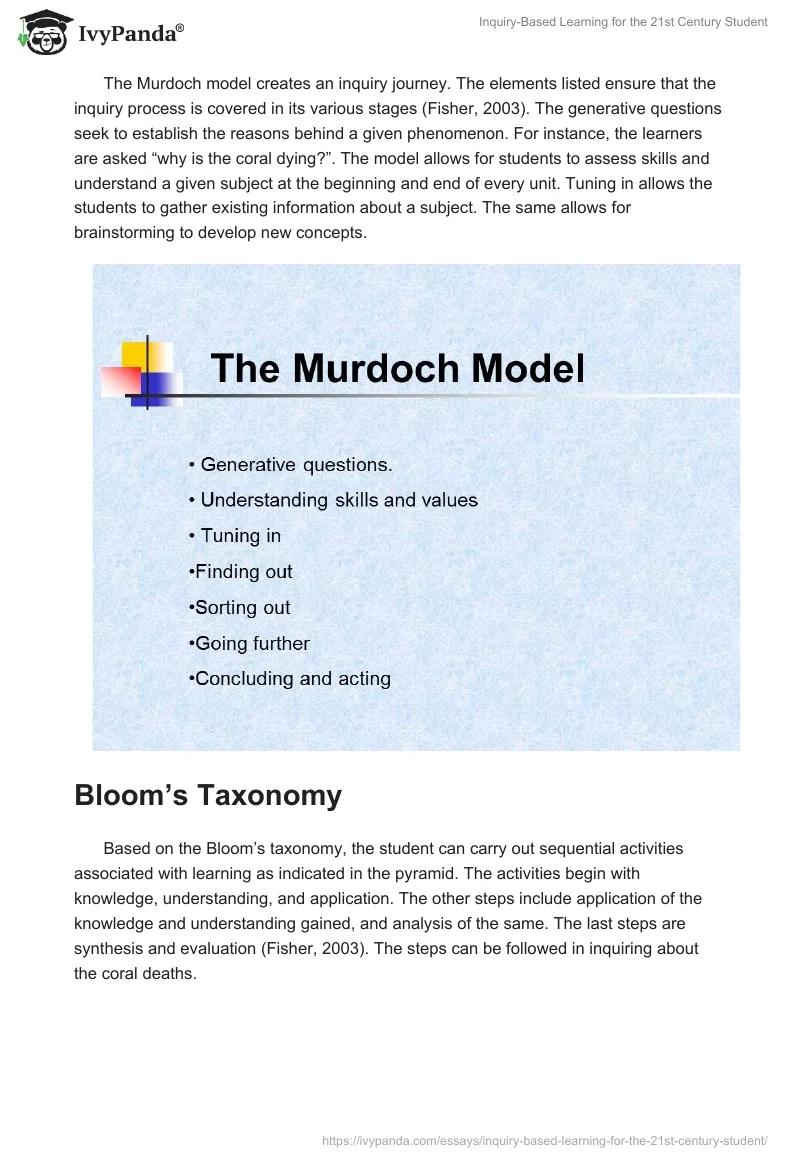 Inquiry-Based Learning for the 21st Century Student. Page 5