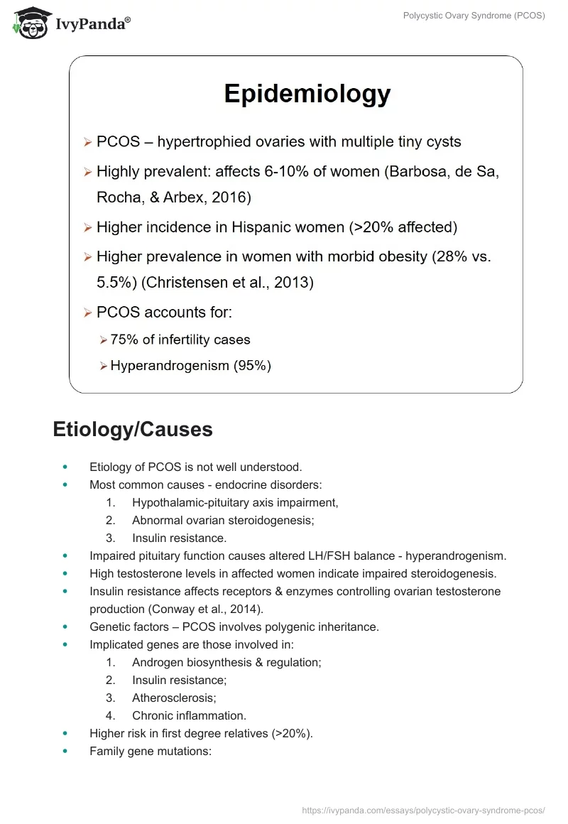 Polycystic Ovary Syndrome (PCOS). Page 2