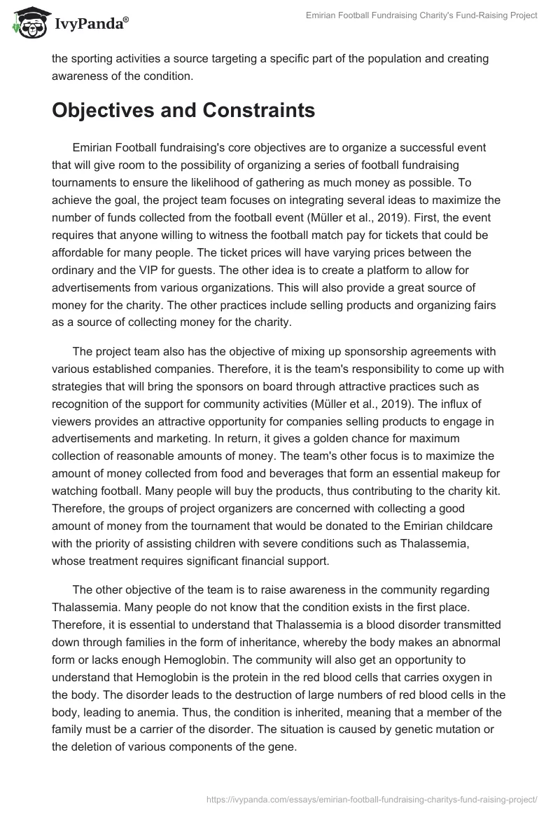 Emirian Football Fundraising Charity's Fund-Raising Project. Page 4