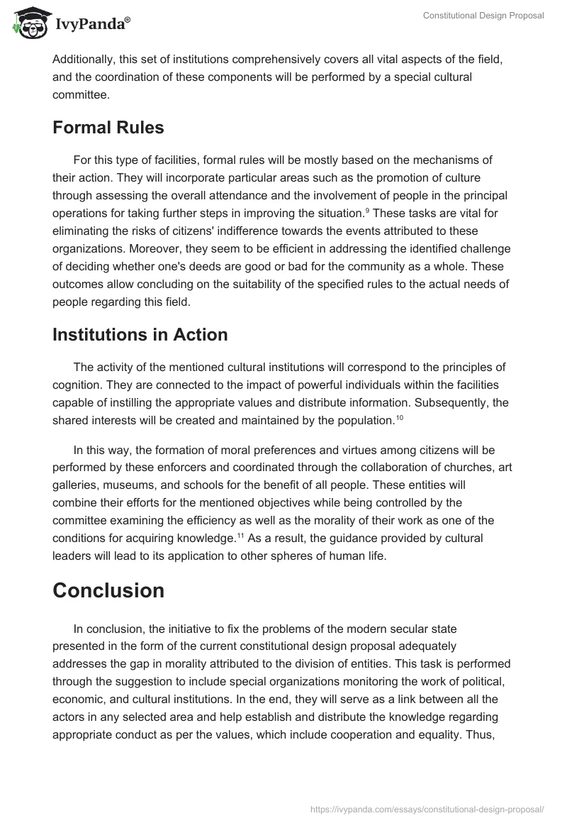 Constitutional Design Proposal. Page 4