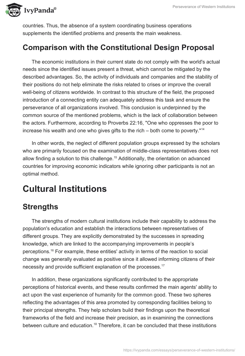 Perseverance of Western Institutions. Page 4