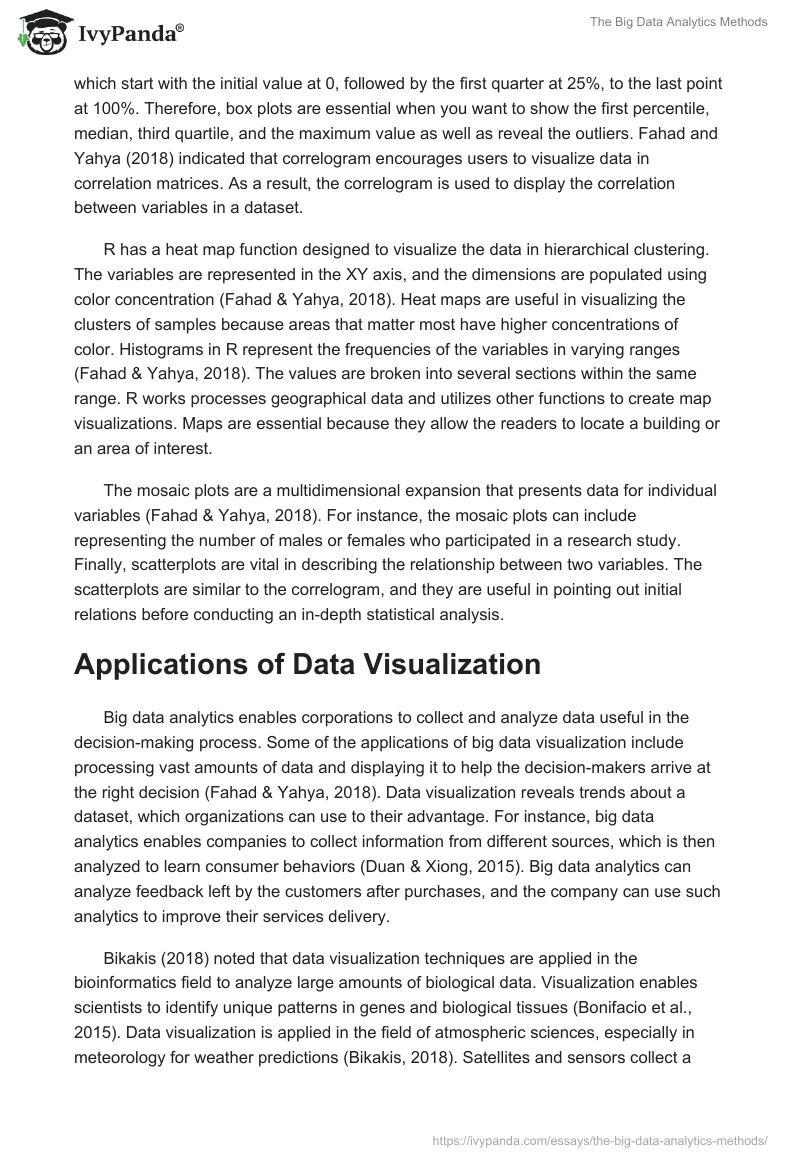 The Big Data Analytics Methods. Page 2