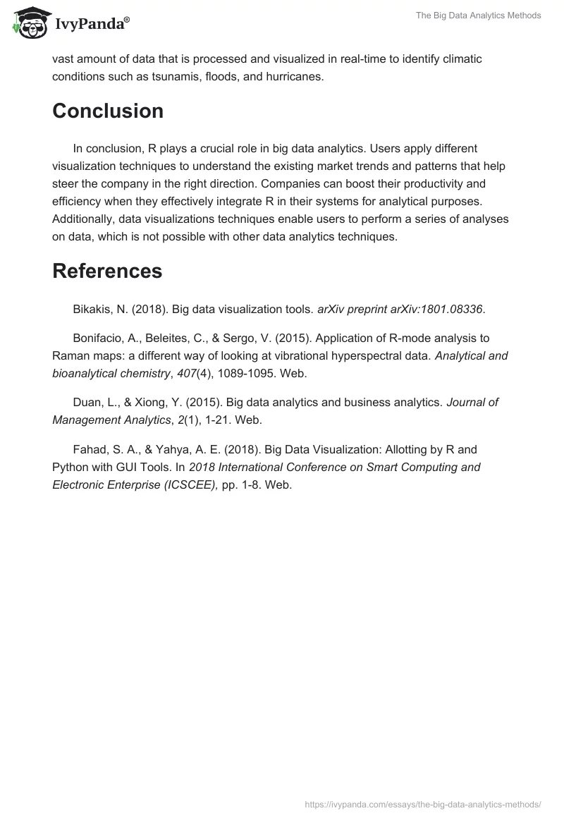 The Big Data Analytics Methods. Page 3