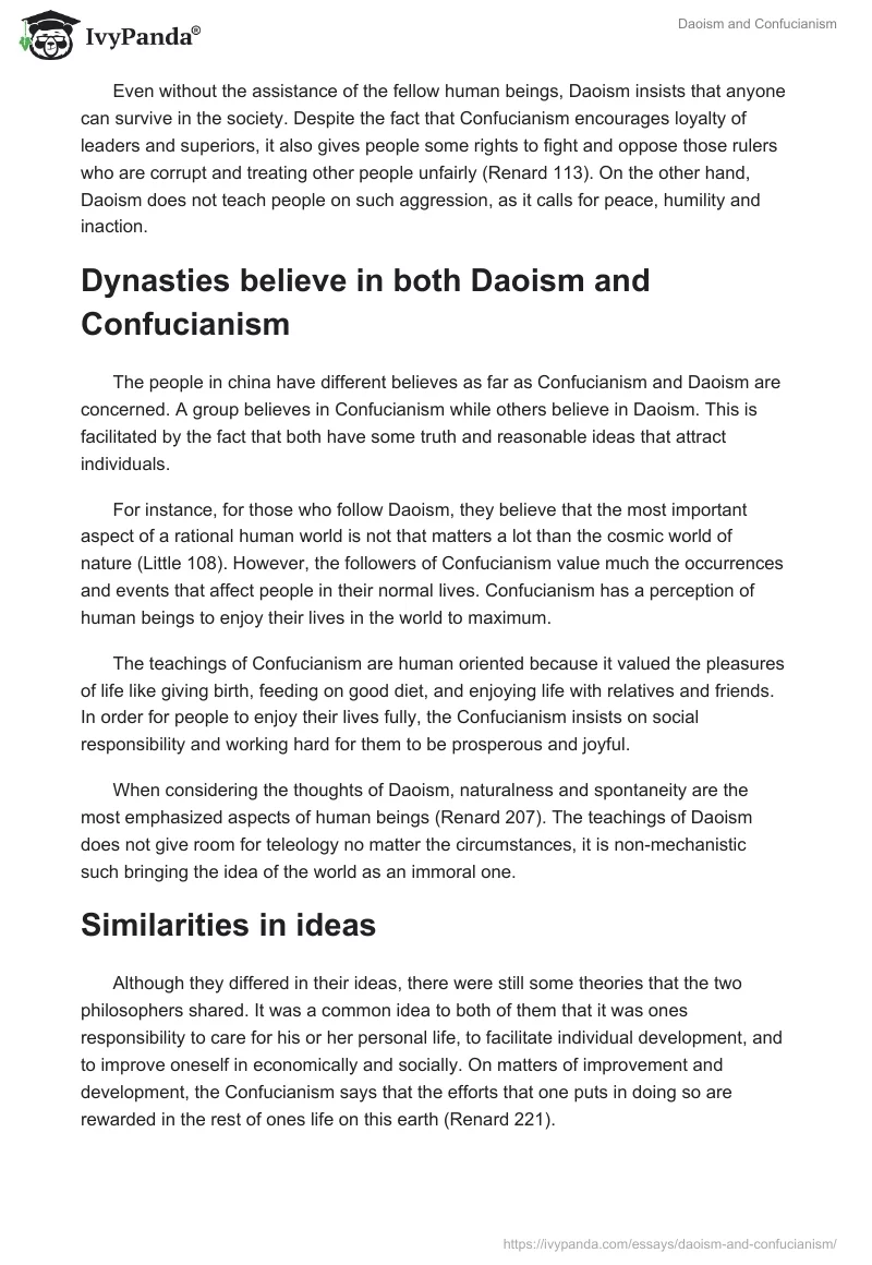 Daoism and Confucianism. Page 2