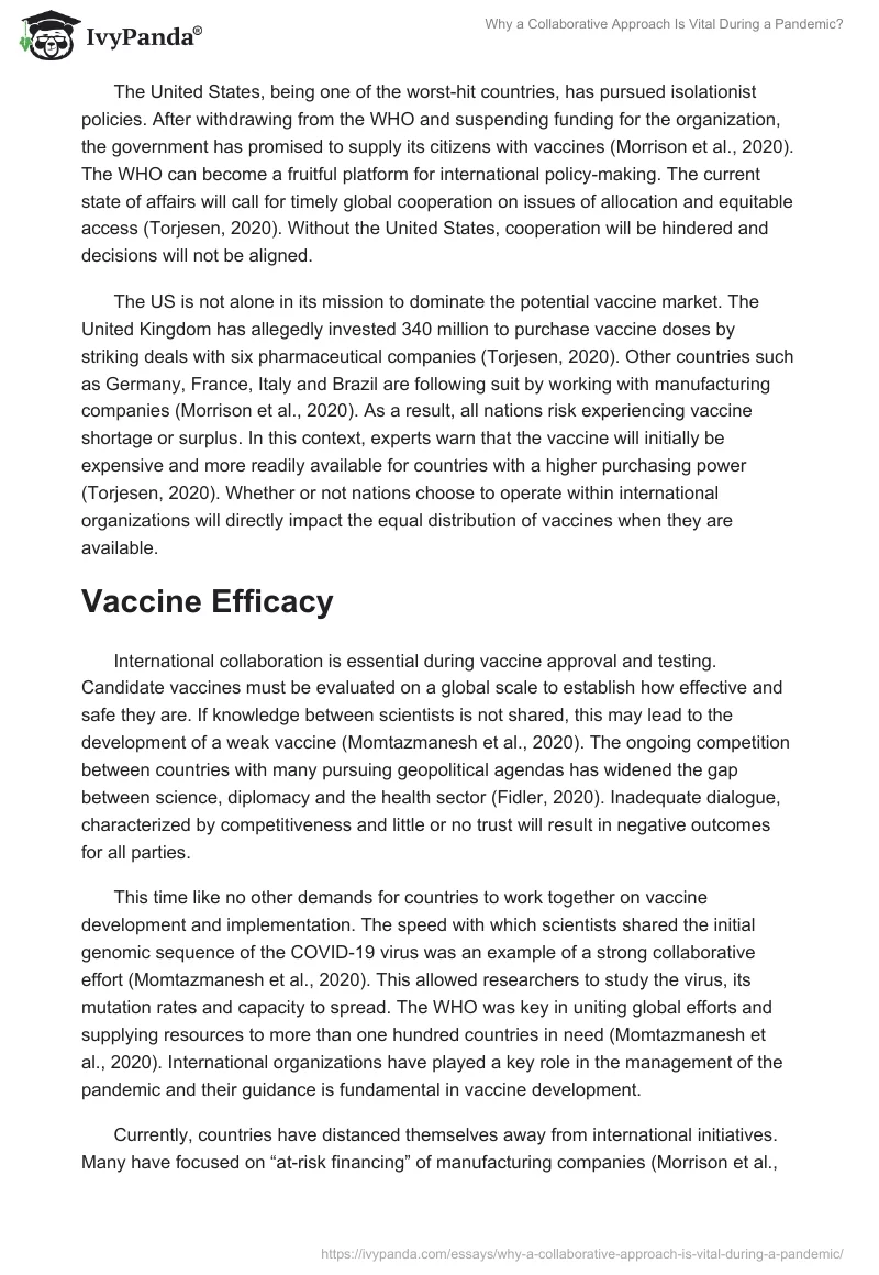 Why a Collaborative Approach Is Vital During a Pandemic?. Page 2