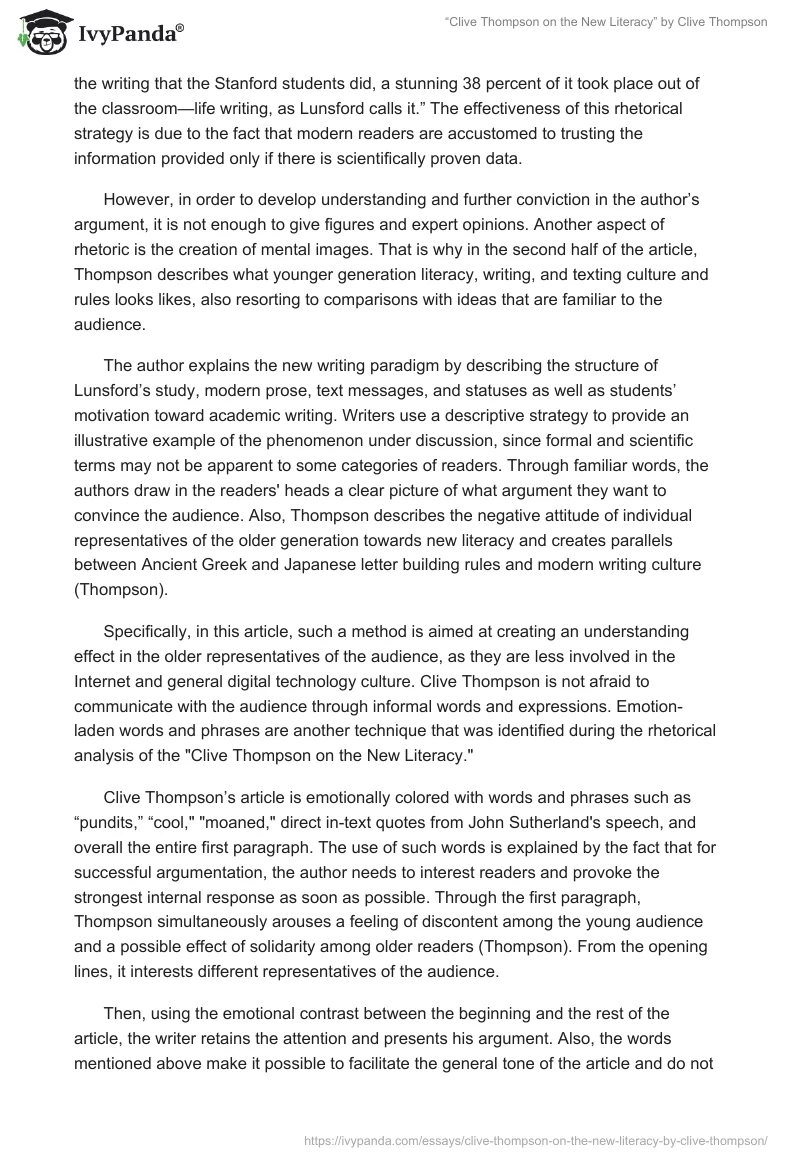 “Clive Thompson on the New Literacy” by Clive Thompson. Page 2