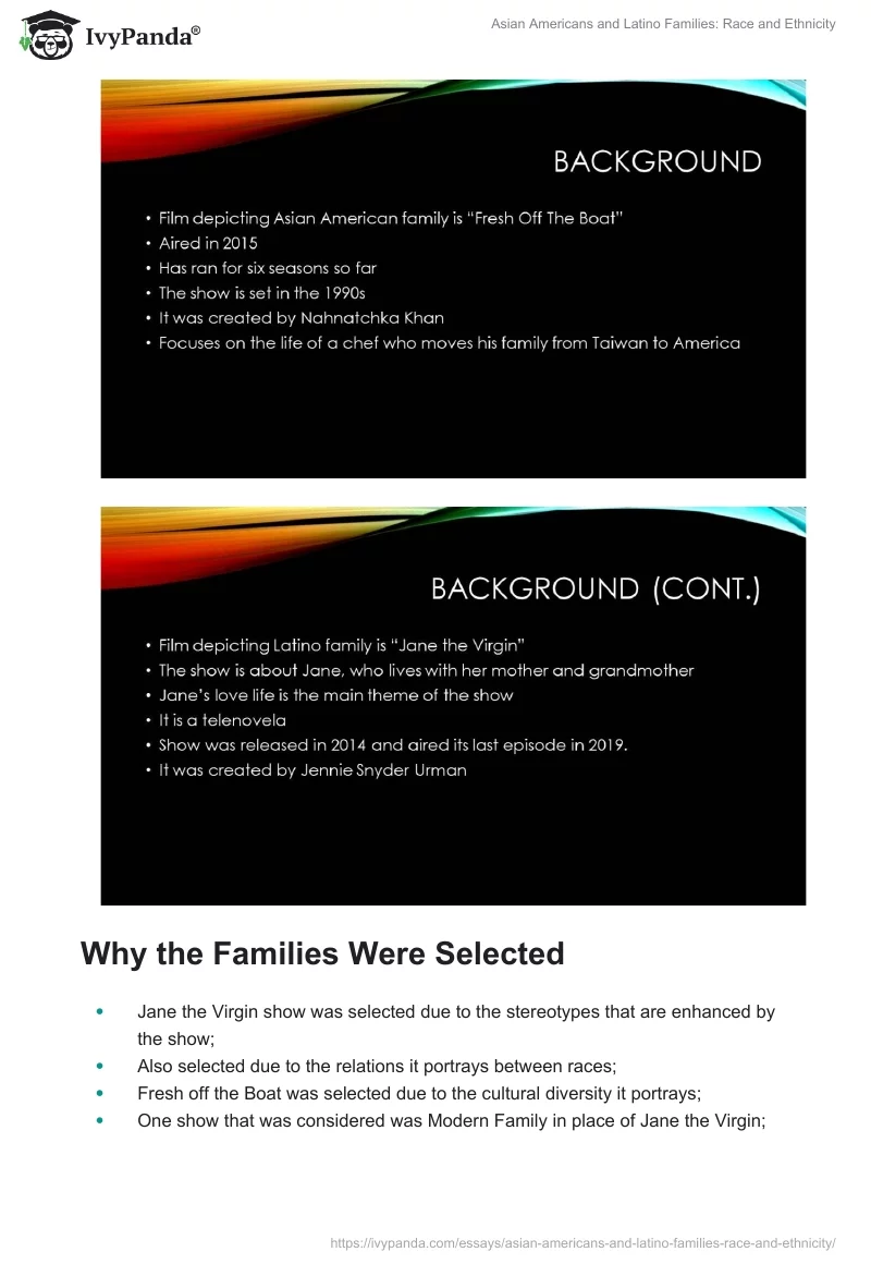 Asian Americans and Latino Families: Race and Ethnicity. Page 2