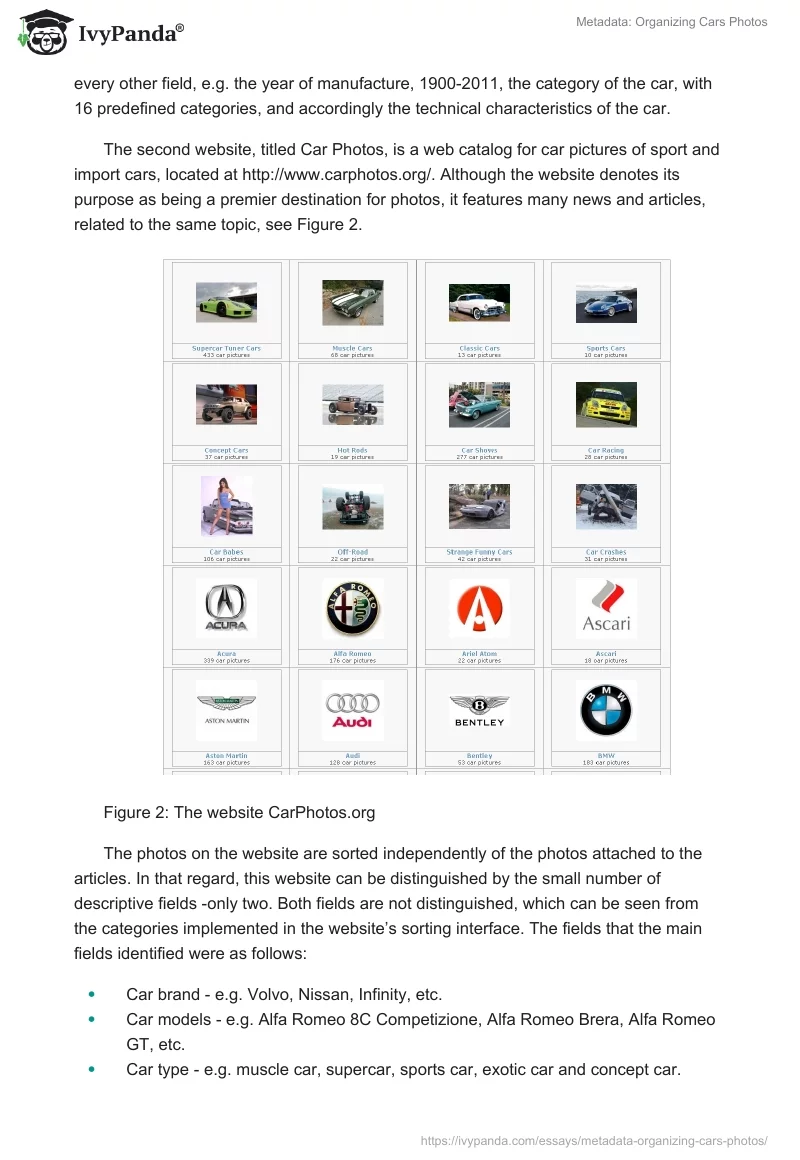 Metadata: Organizing Cars Photos. Page 4