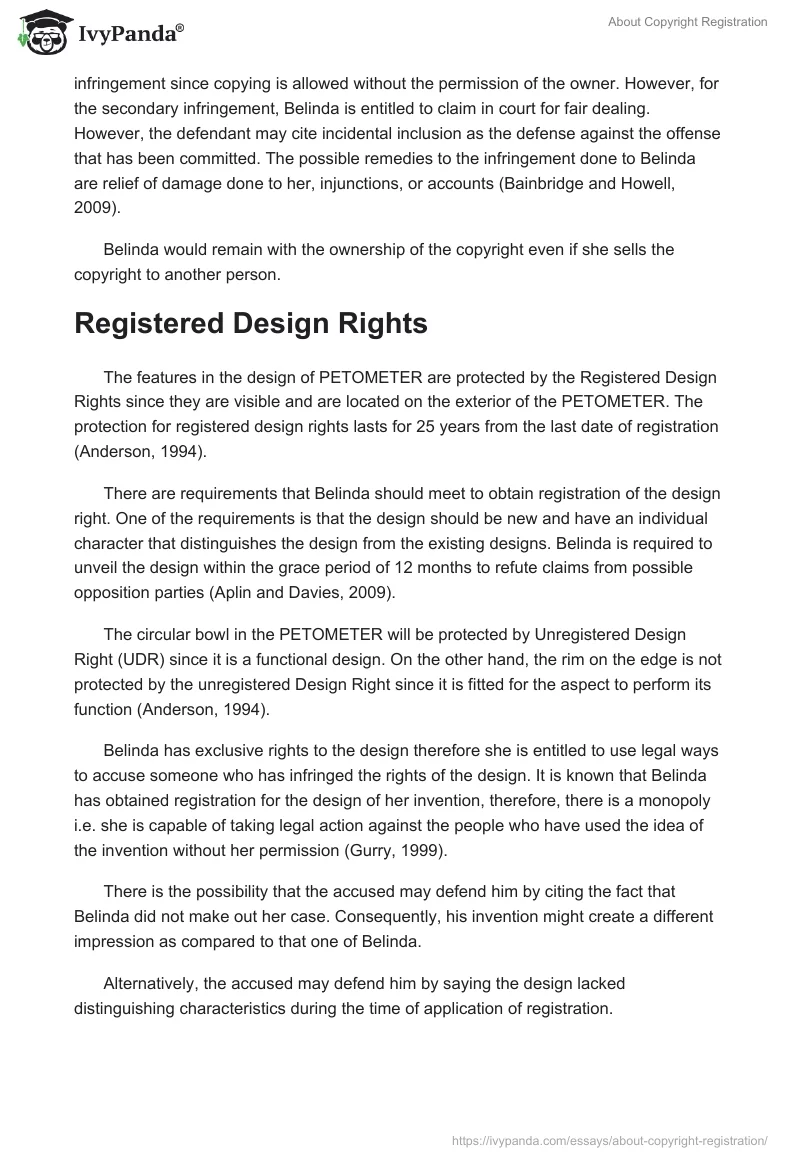 About Copyright Registration. Page 3