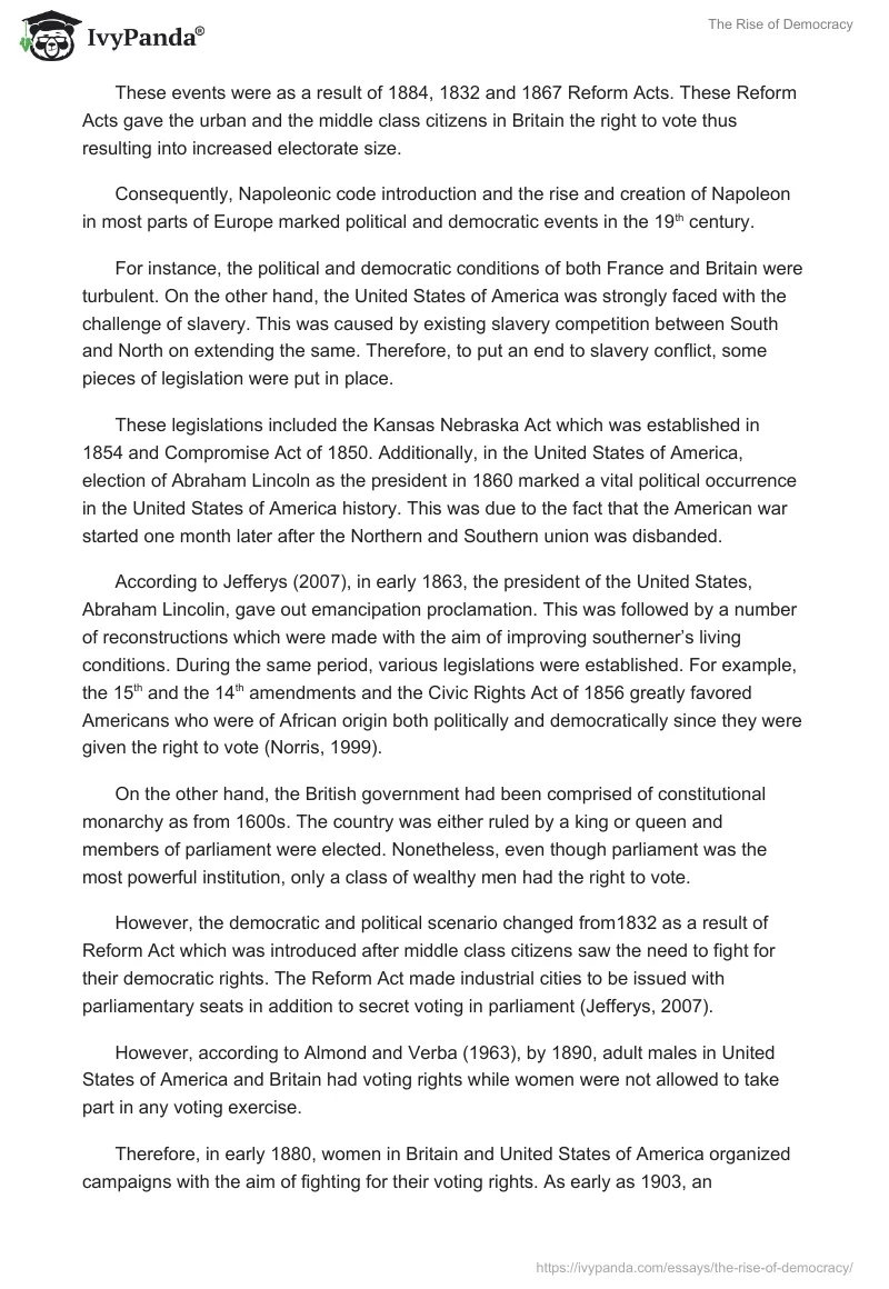The Rise of Democracy. Page 2