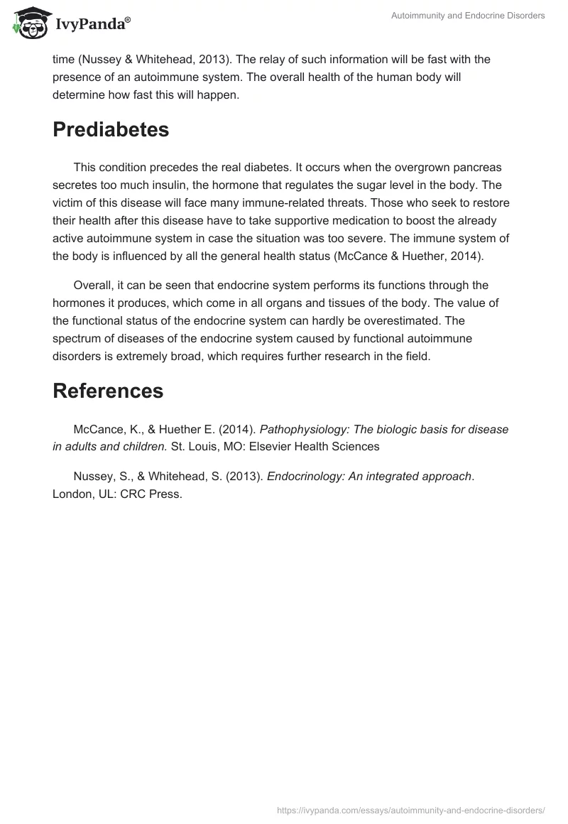 Autoimmunity and Endocrine Disorders. Page 3
