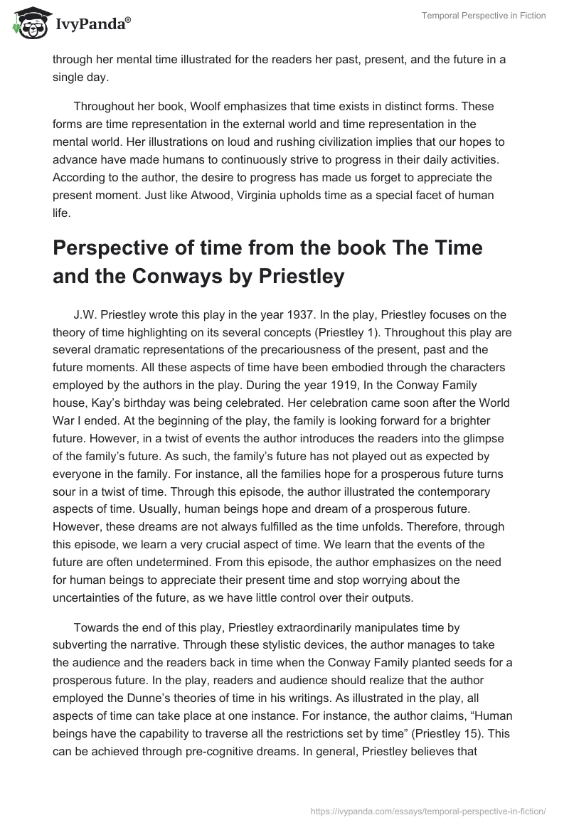 Temporal Perspective in Fiction. Page 4