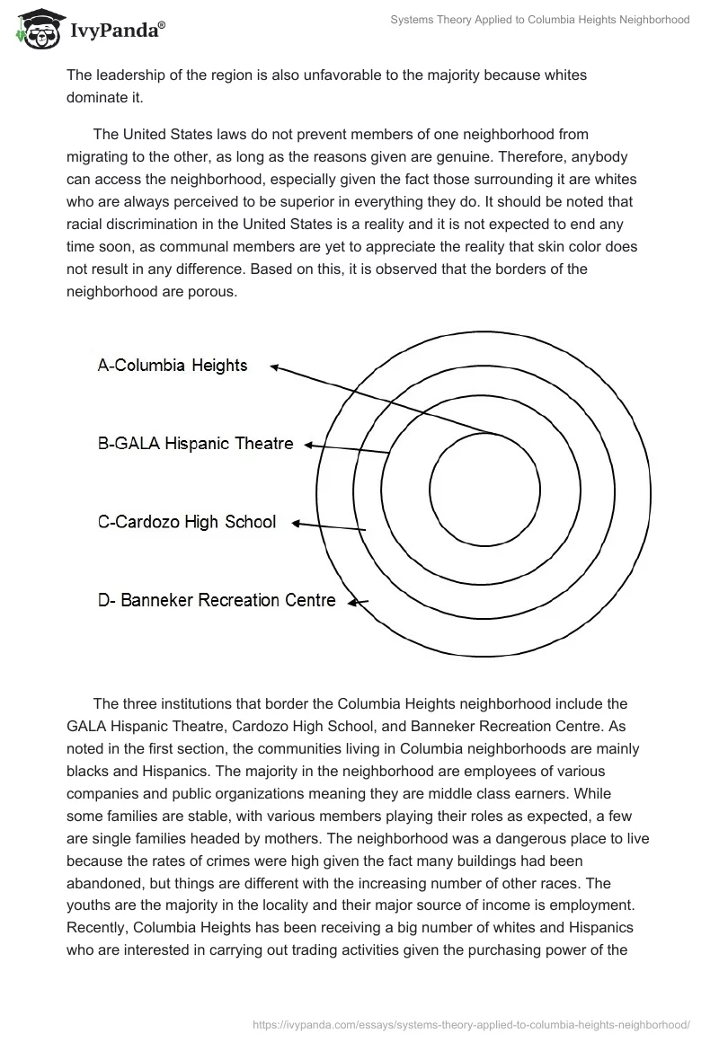 Systems Theory Applied to Columbia Heights Neighborhood. Page 2