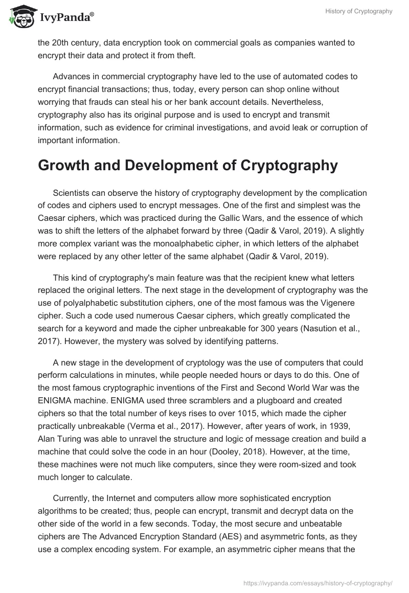 History of Cryptography. Page 3