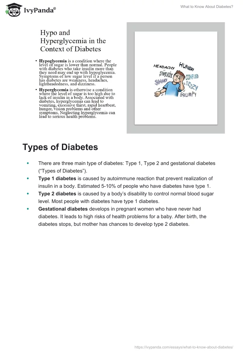 What to Know About Diabetes?. Page 3