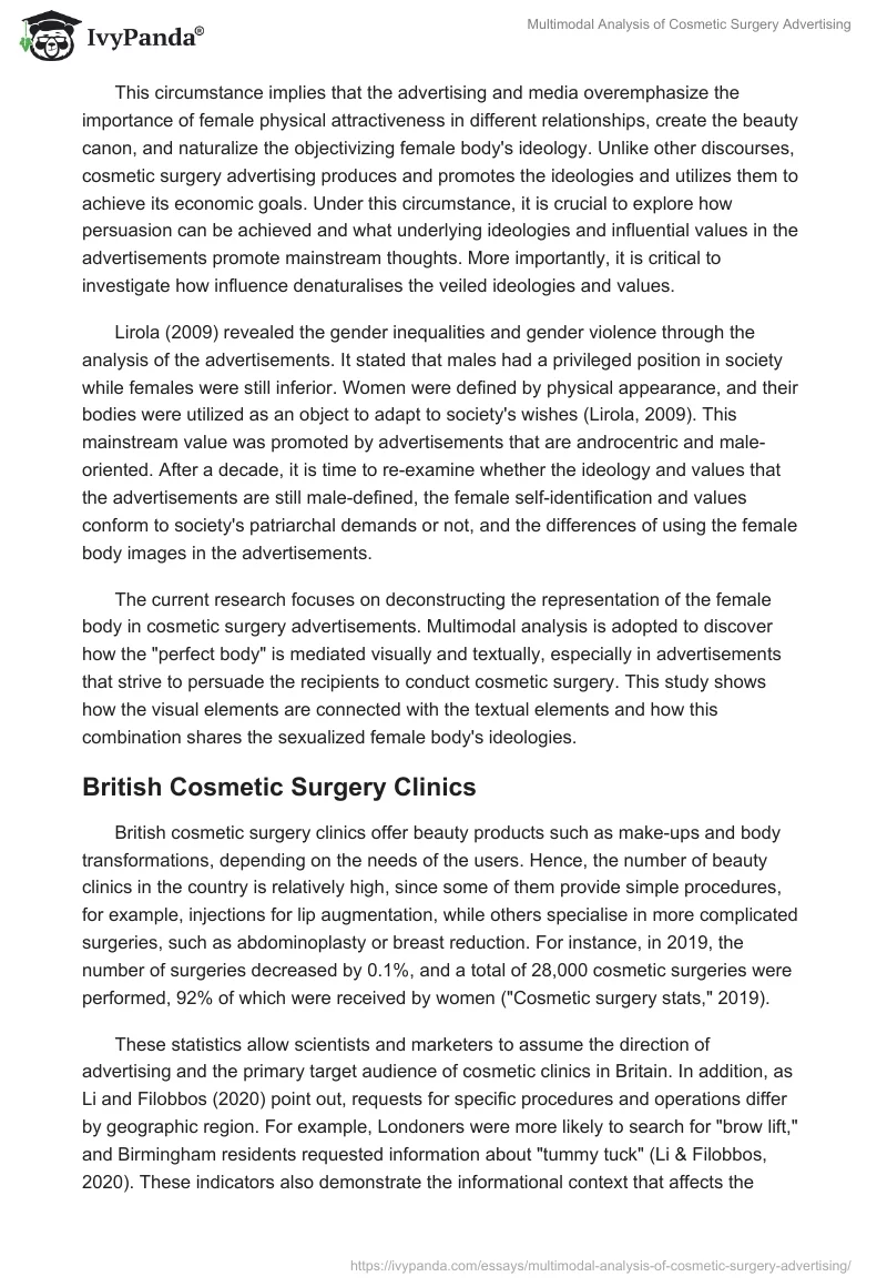 Multimodal Analysis of Cosmetic Surgery Advertising. Page 5