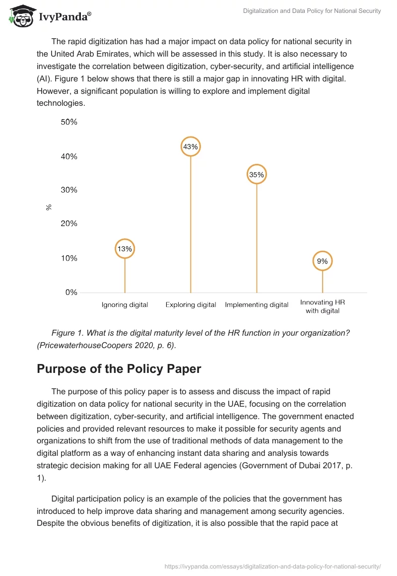 Digitalization and Data Policy for National Security. Page 2