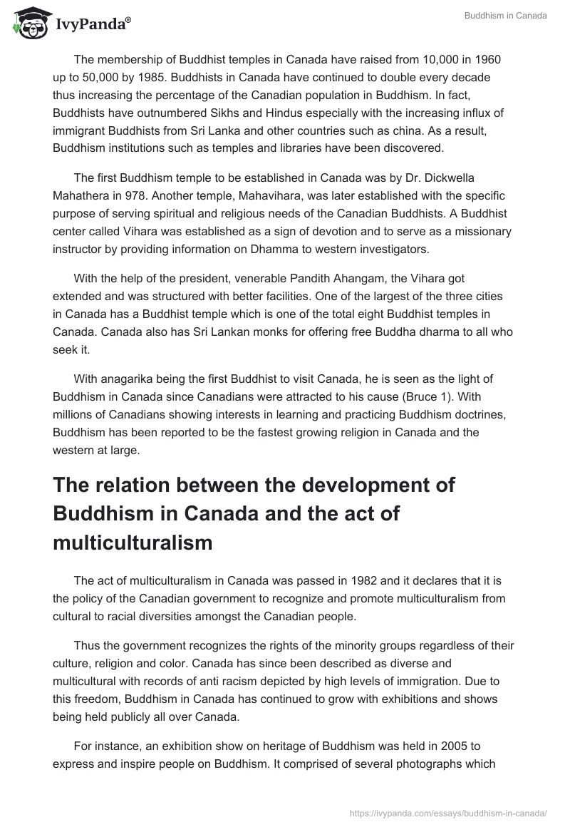 Buddhism in Canada. Page 2