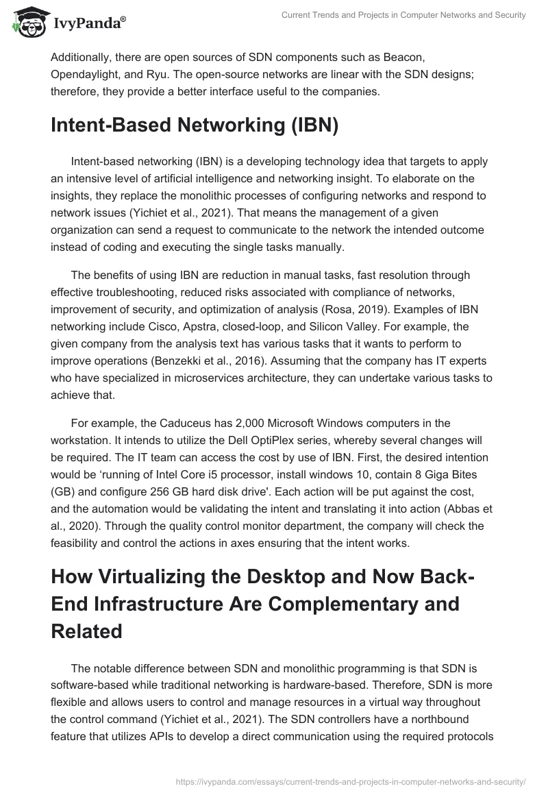Current Trends and Projects in Computer Networks and Security. Page 2