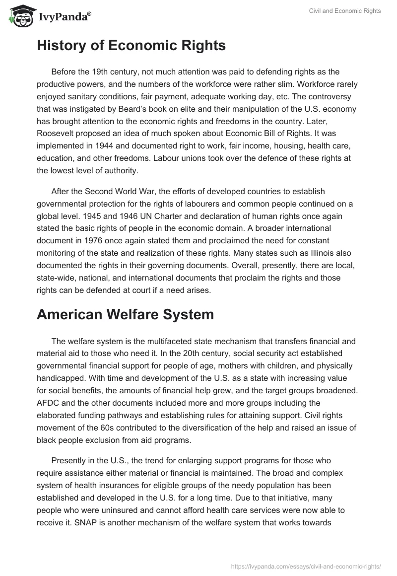 Civil and Economic Rights. Page 2