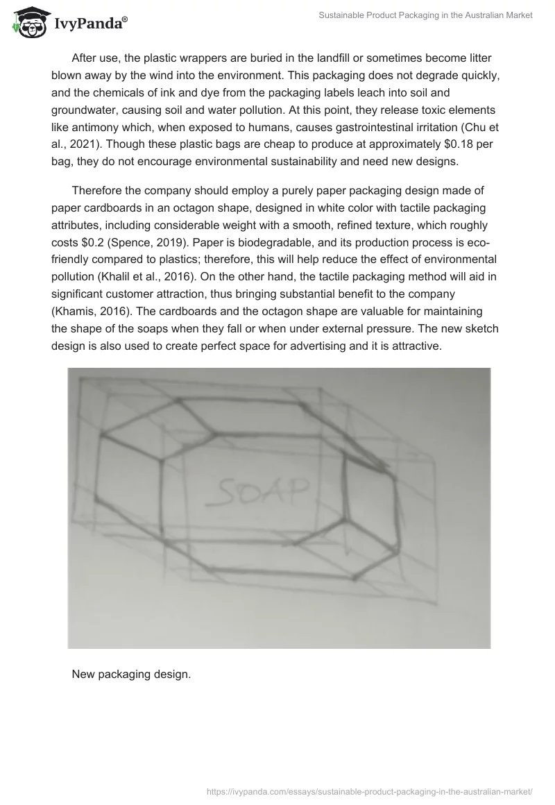 Sustainable Product Packaging in the Australian Market. Page 4