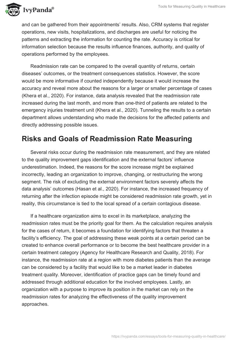 Tools for Measuring Quality in Healthcare. Page 3