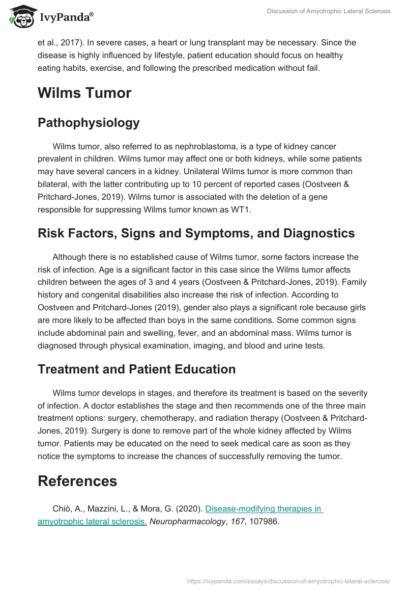 Discussion of Amyotrophic Lateral Sclerosis. Page 5