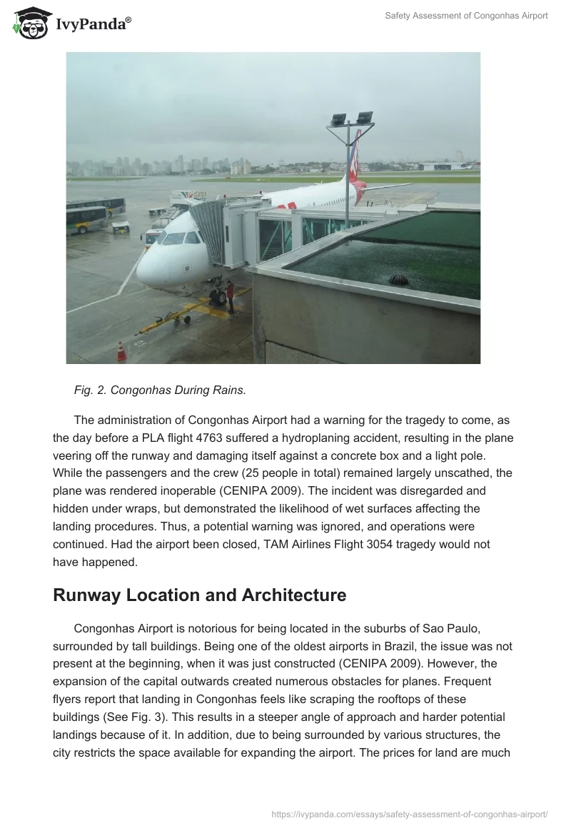 Safety Assessment of Congonhas Airport. Page 4
