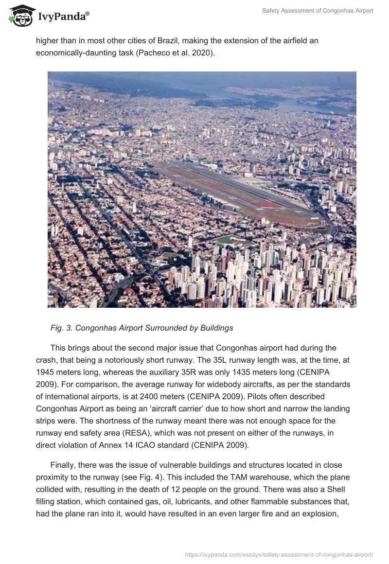 Safety Assessment of Congonhas Airport. Page 5