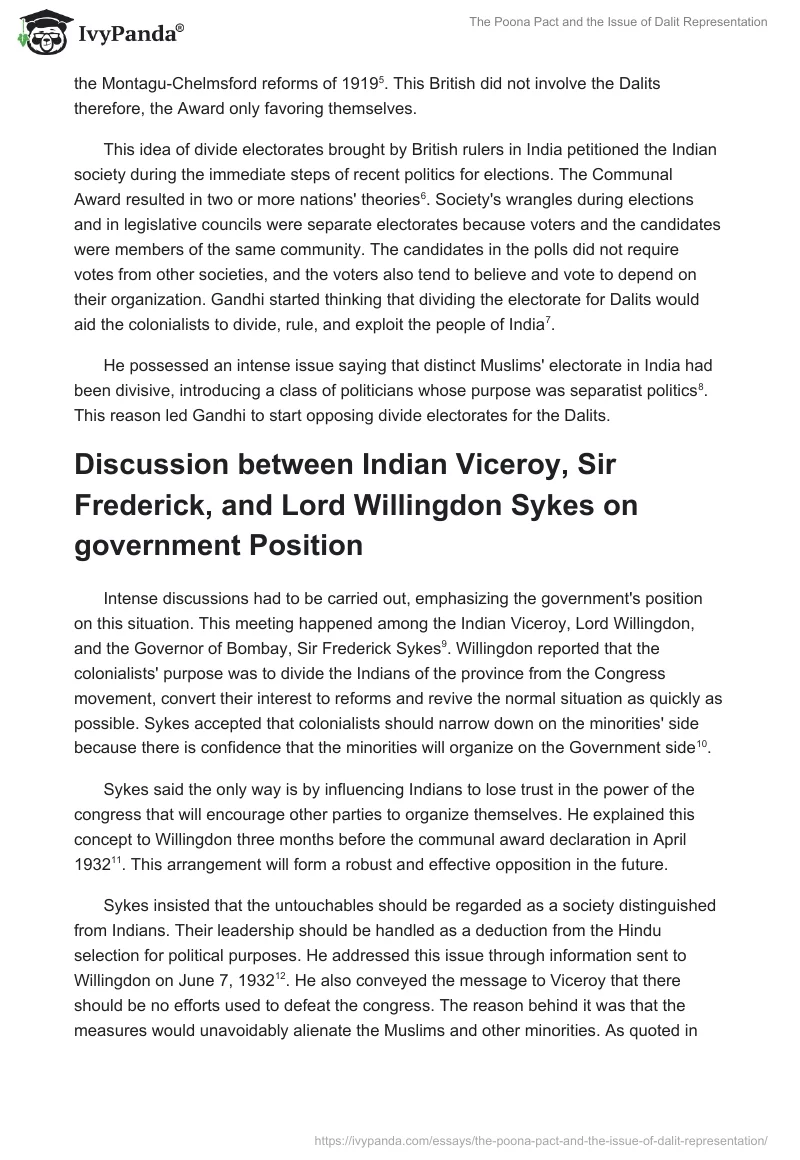 The Poona Pact and the Issue of Dalit Representation. Page 2