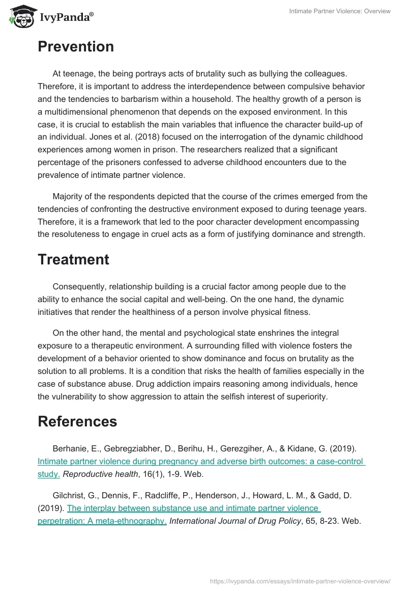 Intimate Partner Violence: Overview. Page 2
