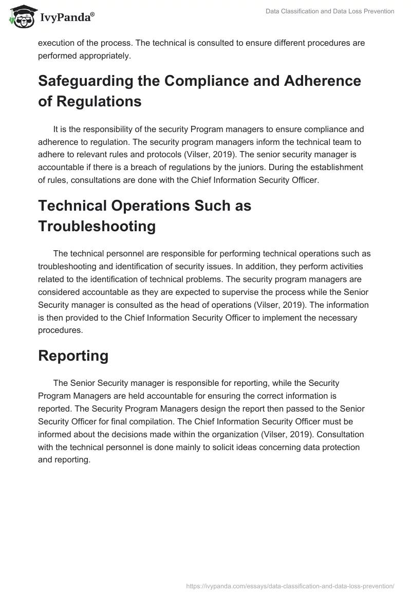 Data Classification and Data Loss Prevention. Page 3