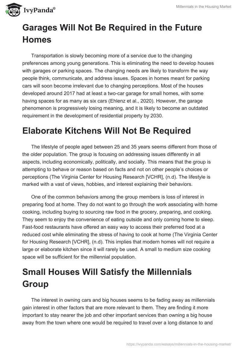 Millennials in the Housing Market. Page 2