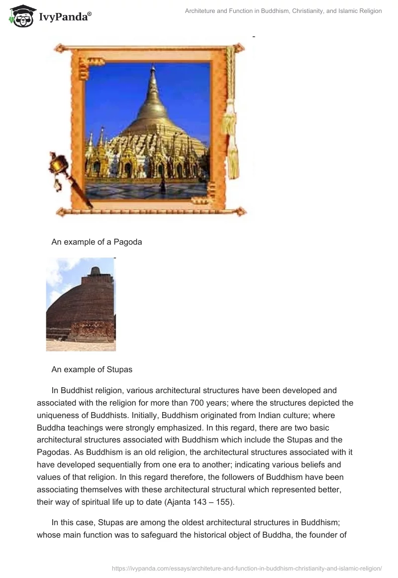 Architeture and Function in Buddhism, Christianity, and Islamic Religion. Page 2
