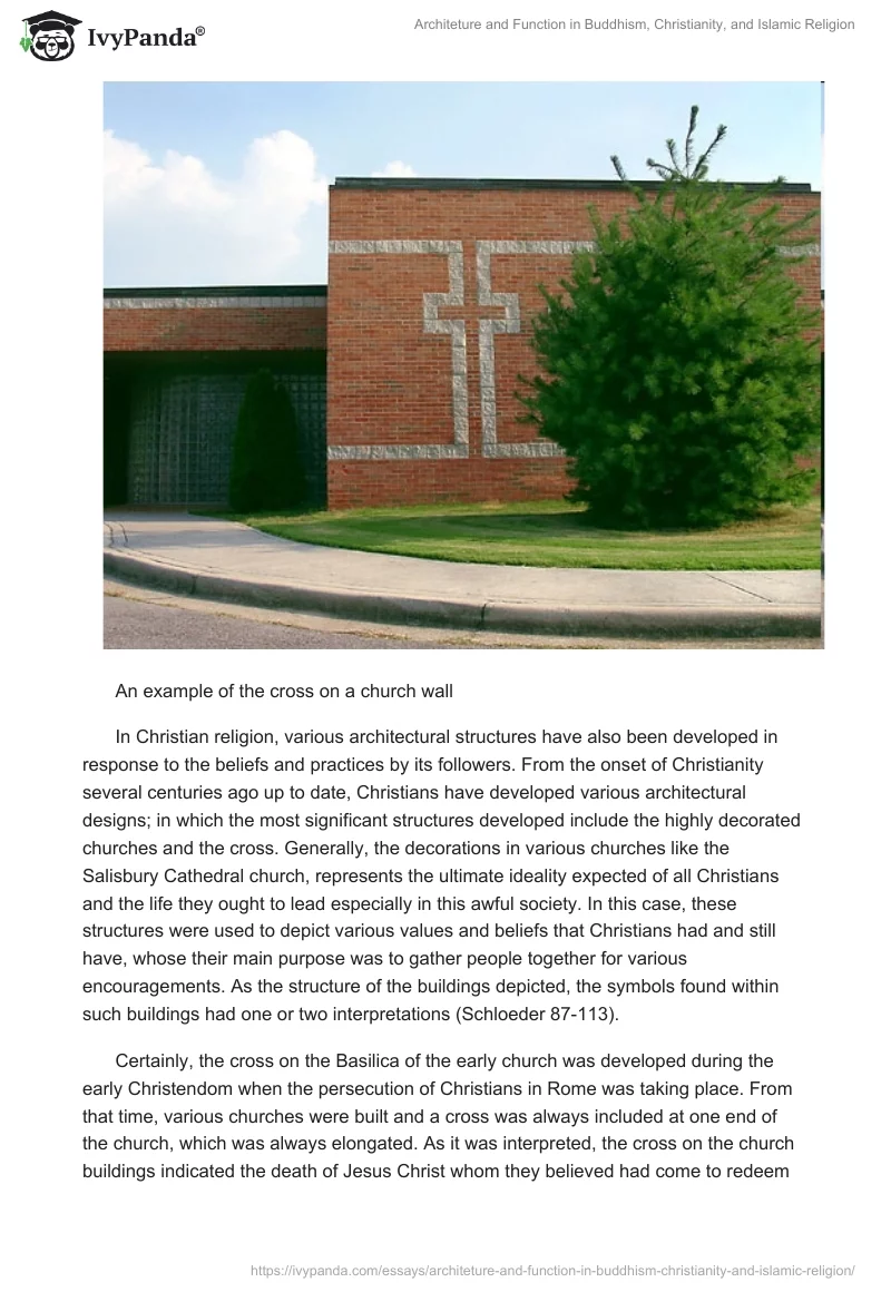 Architeture and Function in Buddhism, Christianity, and Islamic Religion. Page 5
