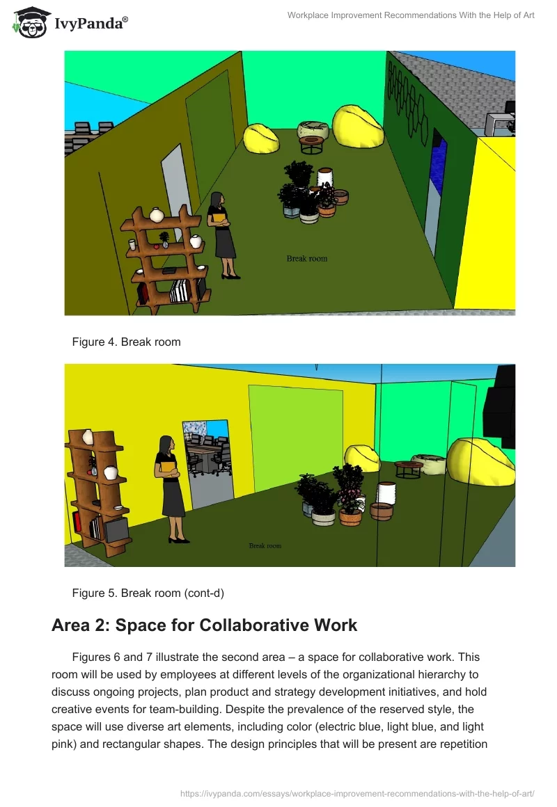 Workplace Improvement Recommendations With the Help of Art. Page 5