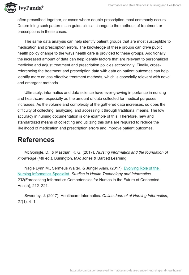 Informatics and Data Science in Nursing and Healthcare. Page 2