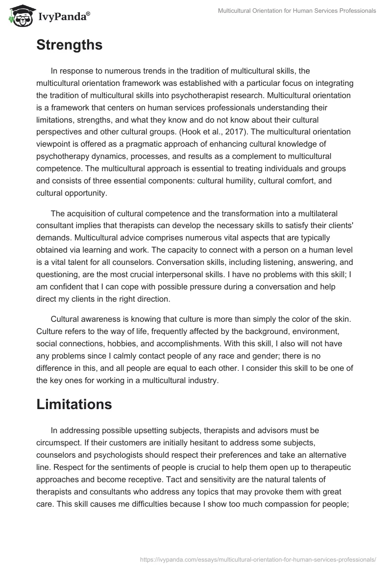 Multicultural Orientation for Human Services Professionals. Page 2