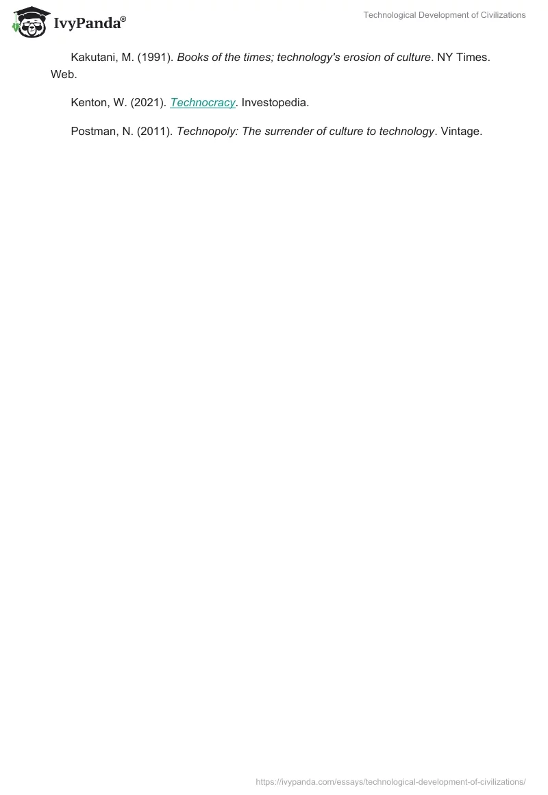 Technological Development of Civilizations. Page 4