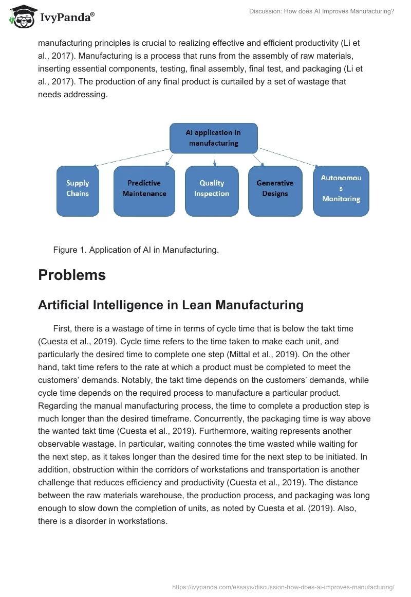 Discussion: How Does AI Improves Manufacturing?. Page 2