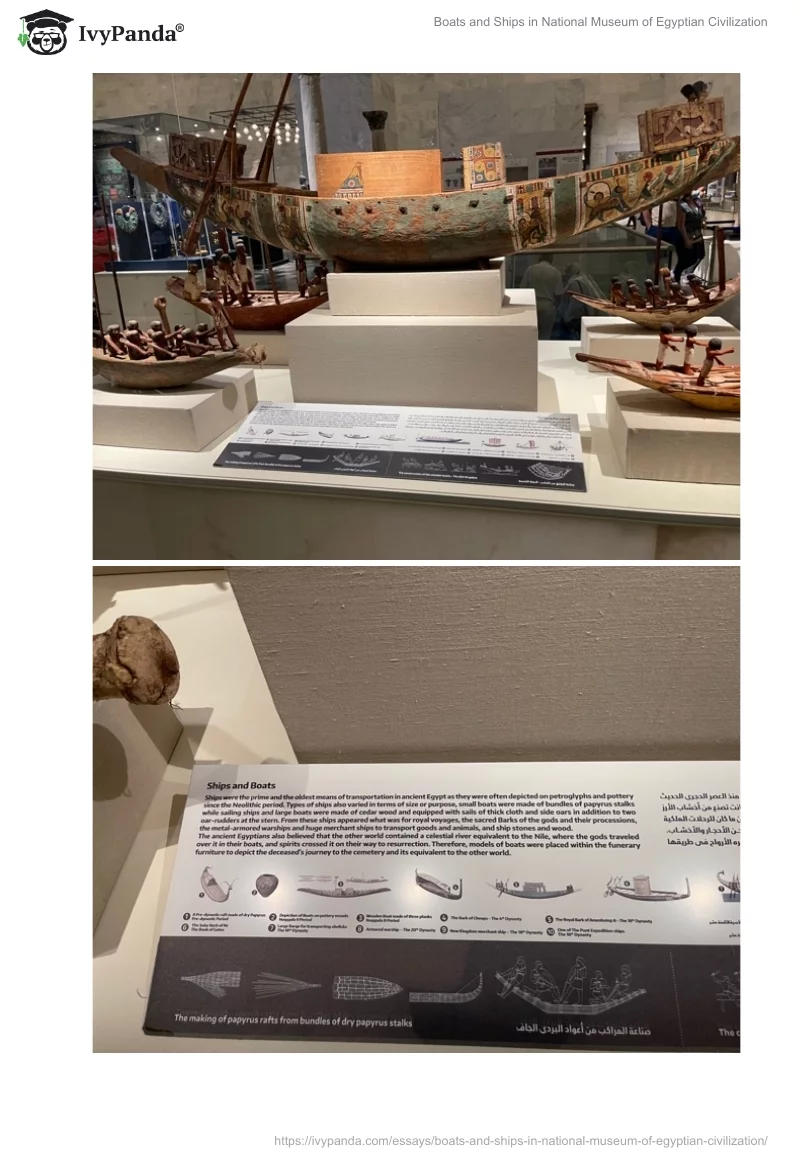 Boats and Ships in National Museum of Egyptian Civilization. Page 3