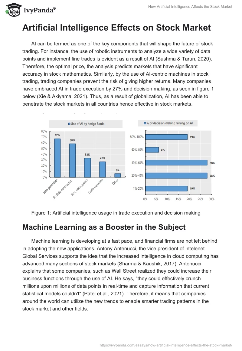 How Artificial Intelligence Affects the Stock Market. Page 2