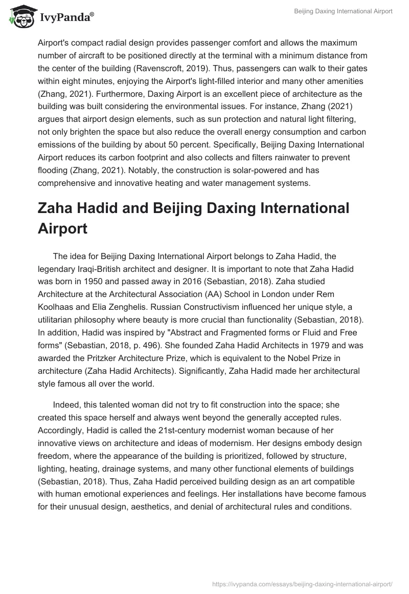 Beijing Daxing International Airport. Page 3