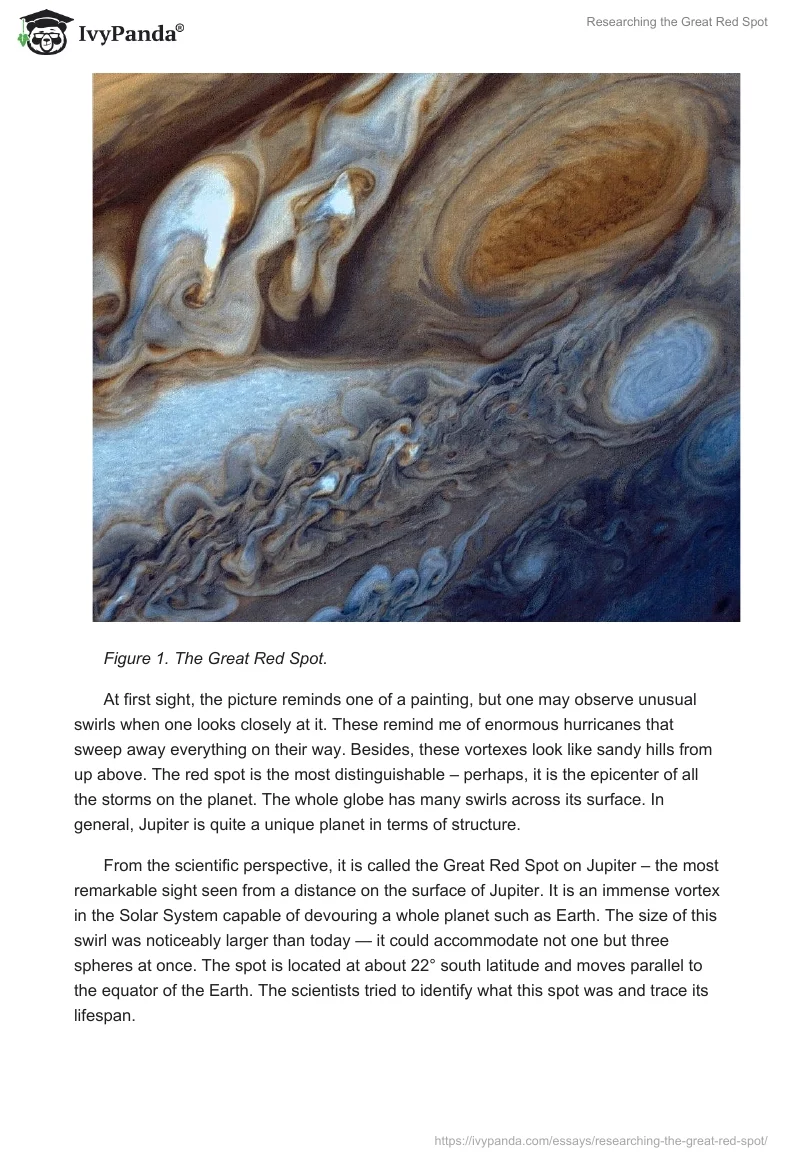 Researching the Great Red Spot. Page 2