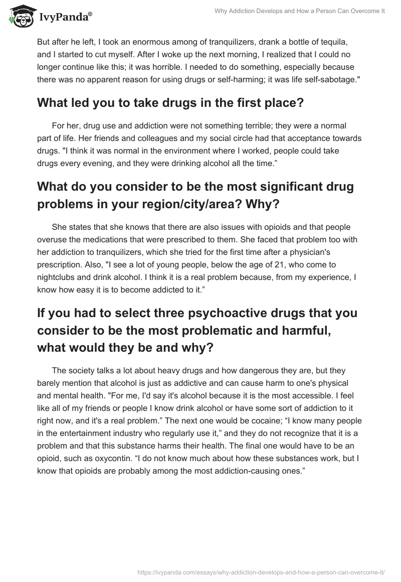 Why Addiction Develops and How a Person Can Overcome It. Page 3