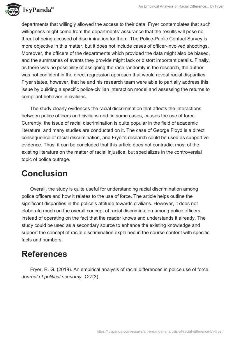 "An Empirical Analysis of Racial Difference..." by Fryer. Page 3